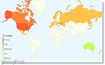 vaadake google gripitrende kogu maailmas, nüüd veel 16 riigis