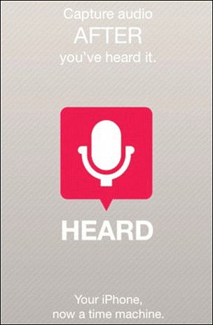 Kuulnud: uus iPhone'i rakendus salvestab heli taasesituseks viimasel viiel minutil