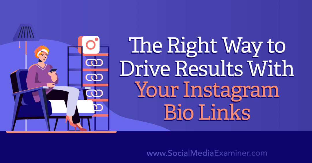 Õige viis oma Instagrami biolinkide abil tulemuste saavutamiseks: sotsiaalmeedia uurija