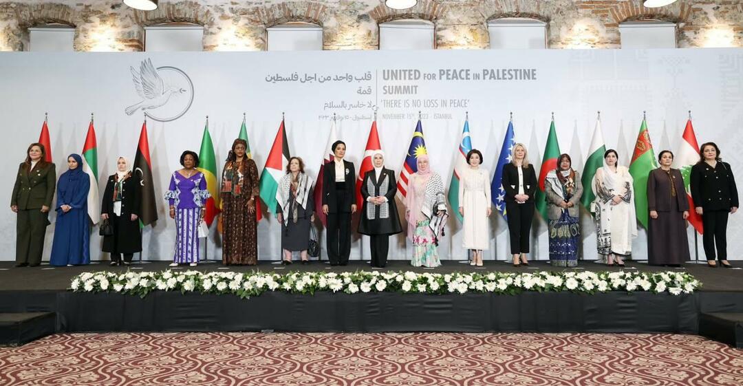 Üks süda Palestiina juhtide naiste tippkohtumisel