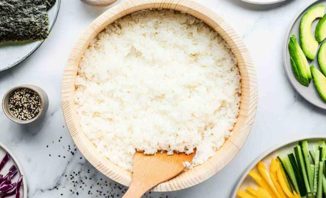 MasterChef All Star gohani retsept! Kuidas teha Jaapani riisi?