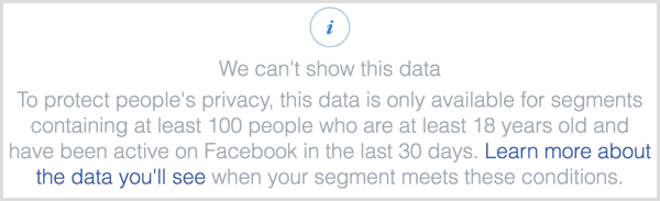 Facebooki pikslit ei saa me seda andmesõnumit näidata