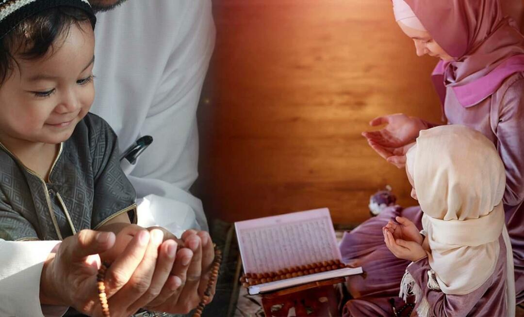 Kuidas veeta ramadaani lastega? Nõuanded oma ramadaani eesmärkide saavutamiseks koos lastega...