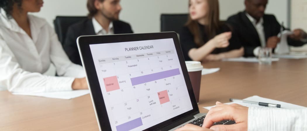 Google'i kalender saab uue koosoleku ajakava funktsiooni