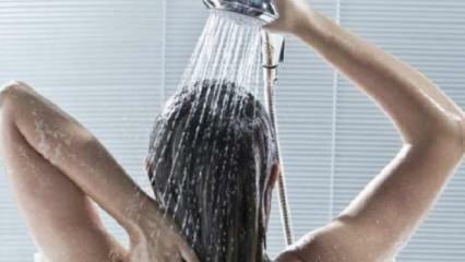 Milliseid vigu tehakse dušši võtmise ajal?