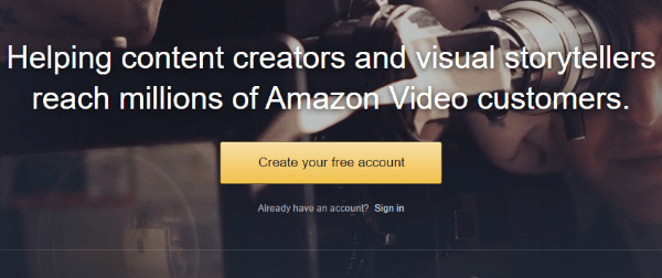 Amazon video otseteenus