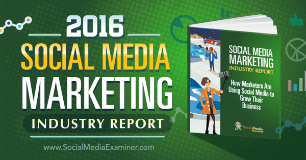 2016. aasta sotsiaalmeedia turundussektori aruanne