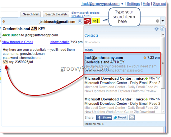 CloudMagic ülevaade: Gmaili otsene otsing mitme konto kaudu