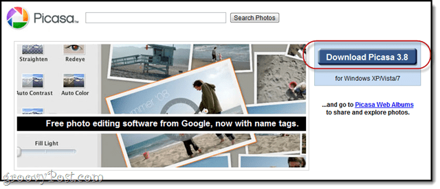 Kuidas koondada fotode suuruse muutmist Google Picasa abil