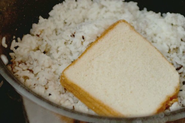 Kui paned riisi peale leiba ...