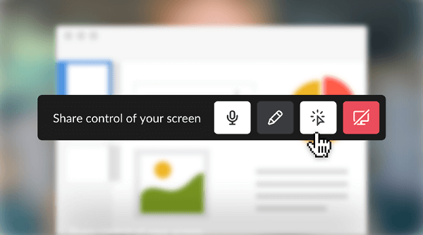 Slack laiendas oma ekraani jagamise võimalusi, et kaasata nüüd interaktiivne ekraani jagamine.