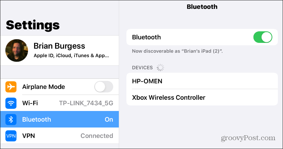 1 Bluetoothi ​​iPad Xboxi kontroller