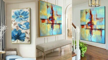 Dekoratiivsed maalid, mis muudavad teie kodu ilme