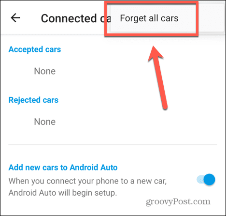 android auto unusta kõik autod