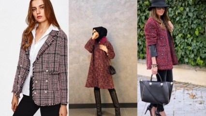 Talvehooaja kõige trendikamad Tweed jaki mudelid ja nende hinnad