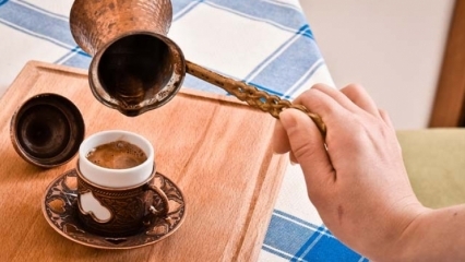 Näpunäiteid Türgi kohvi valmistamiseks