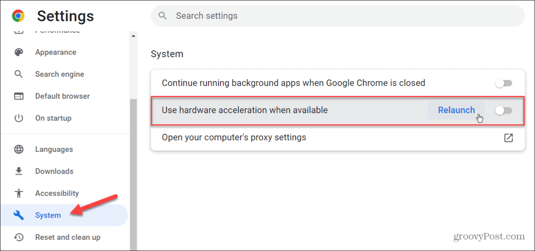 STATUS_BREAKPOINT parandamine Google Chrome'is