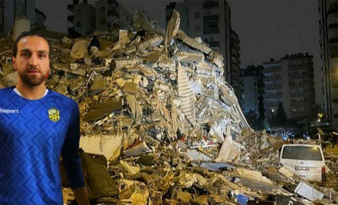 Karmid uudised maavärinapiirkonnast: elu kaotas kuulus jalgpallur Ahmet Eyüp Türkaslan!