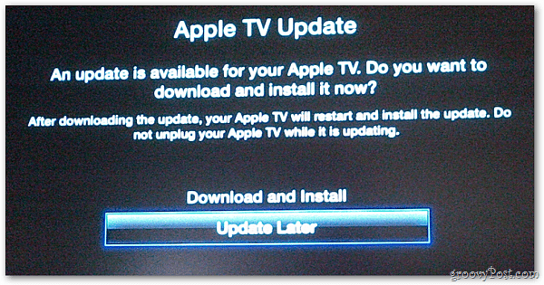 Apple TV värskendus