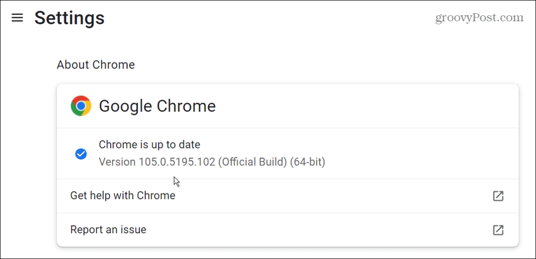 Parandage Chrome'is probleem Status_Access_Violation