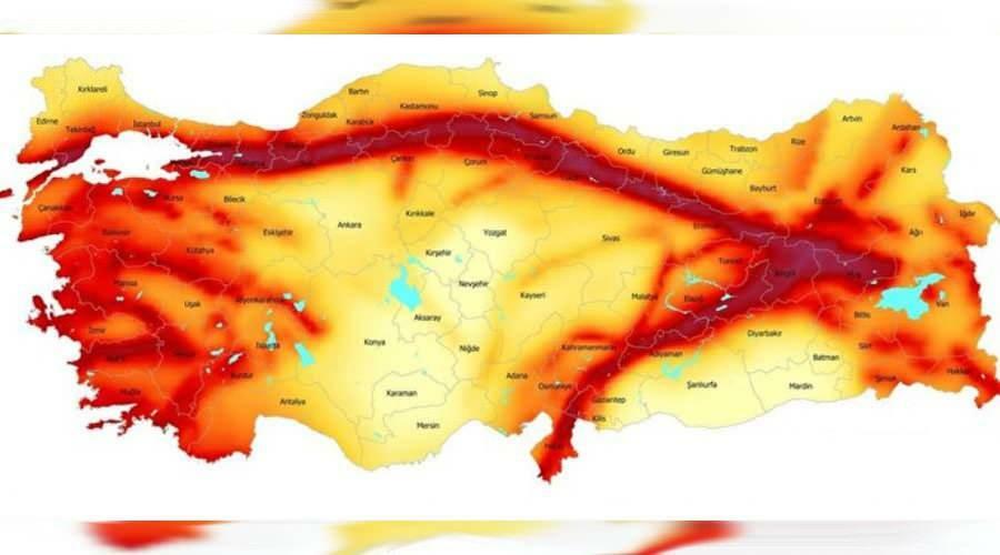 Türkiye maavärina kaart