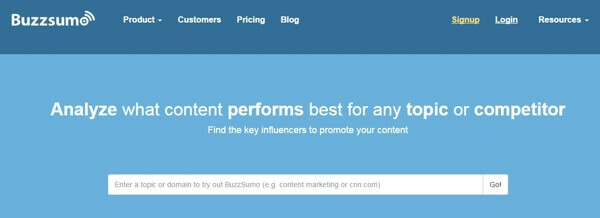 buzzsumo otsing