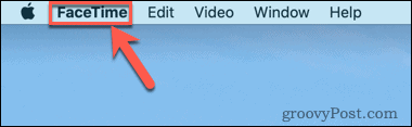 maci facetime menüü