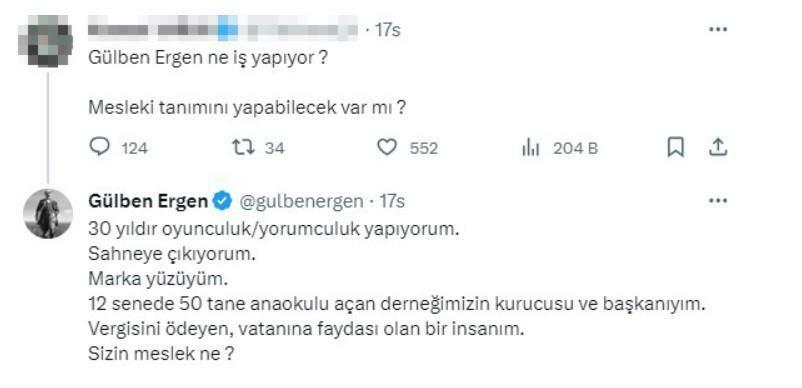 Gülben Ergen vastus 