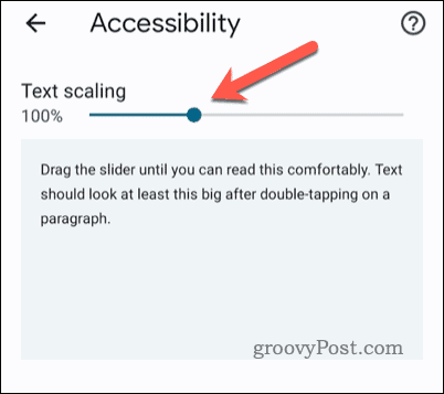 Muutke Chrome'is teksti skaleerimise valikut