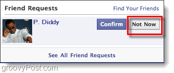 facebook ei ole nüüd sõbrakutse