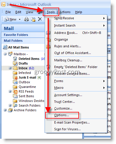 Microsoft Outlooki kalendri ajavööndi lisamine