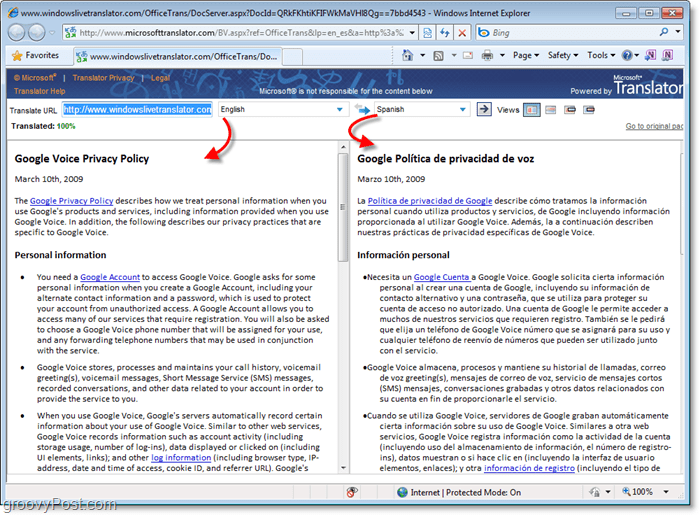 Kuidas tõlkida teksti Microsoft Office 2010 dokumentides