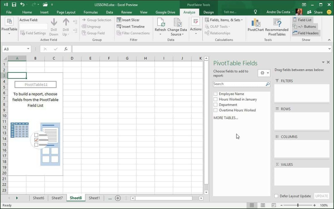 Kuidas Microsofti Excelis Pivot-tabelit luua?