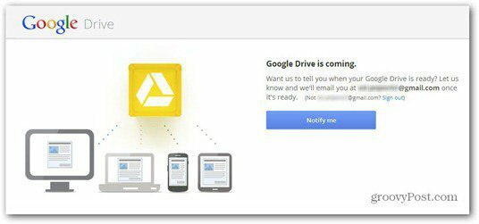 google drive pole valmis