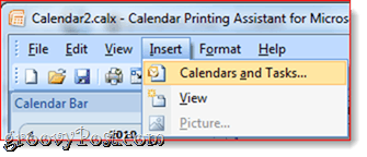 Ülekaalu Outlooki kalendrite printimine