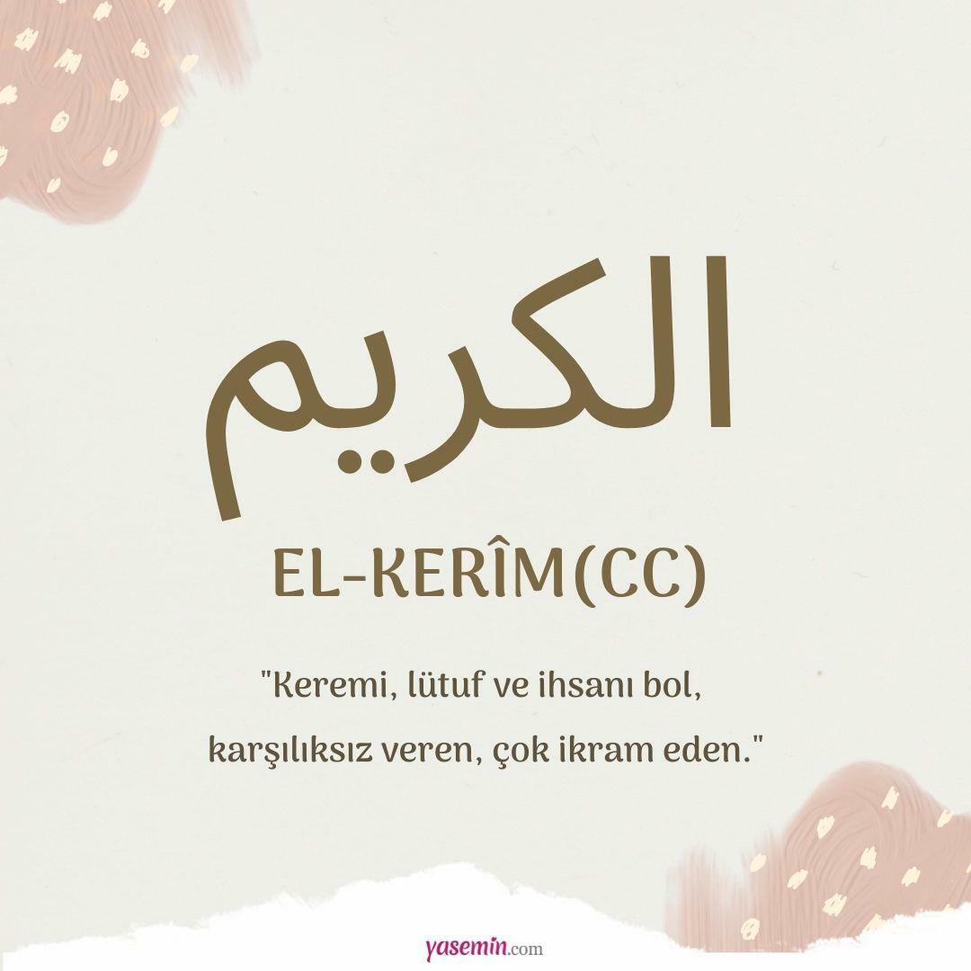 al-Karimi nimi