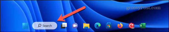 Windows 11 otsingu ikoon