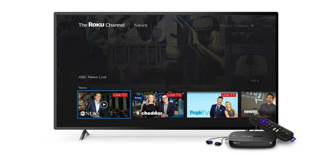Roku kanal lisab tasuta otseuudiseid kanalitest ABC, Cheddar, PeopleTV ja mujalt