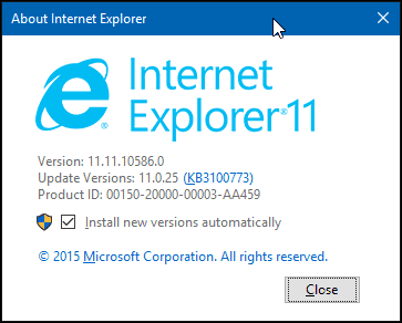 Microsoft lõpetab Internet Exploreri vanade versioonide toetamise