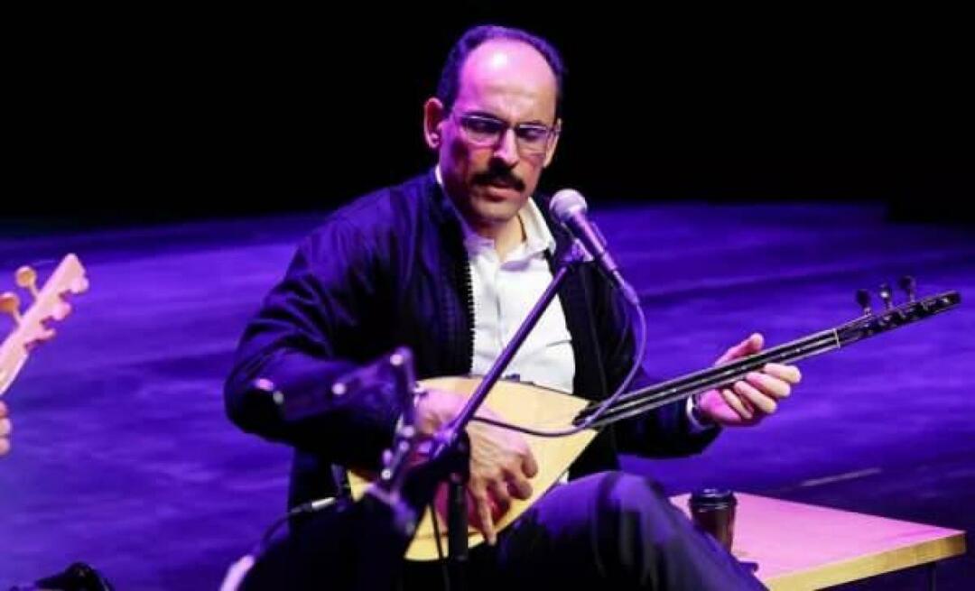 İbrahim Kalın esitas unustamatu kontserdi koos 'İrfani Türküsü'ga!