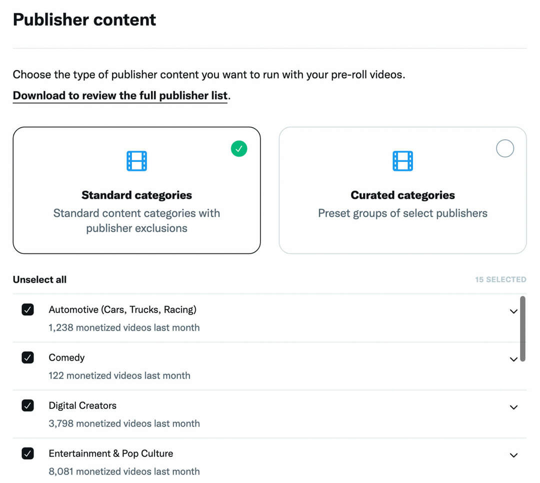 kuidas-käivitada-twitter-reklaame-2022-promoted-pre-roll-publisher-content-step-10