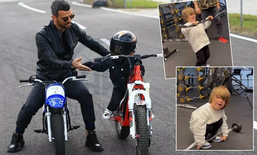 Kenan Sofuoğlu 4-aastane poeg Zayn üllatas taas