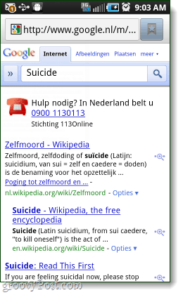 google enesetappude abitelefon Hollandis