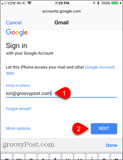 Sisesta e-posti aadress