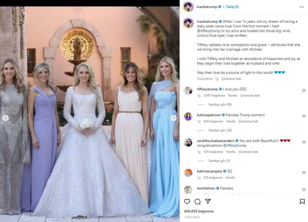 Ivanka Trumpi poolõde abiellub