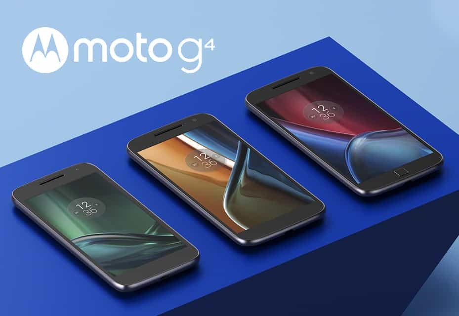 Motorola kuulutas välja kolm uut Moto G4 nutitelefoni