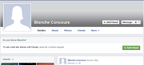 facebook blanche concours profiil