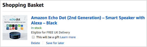 Amazoni Echo Dot oli 2017. aasta jõulude müügimüük.