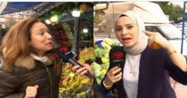 Inetu rünnak Kanal 7 reporteri Meryem Nasi vastu! Naine, kes räägib pearätist...