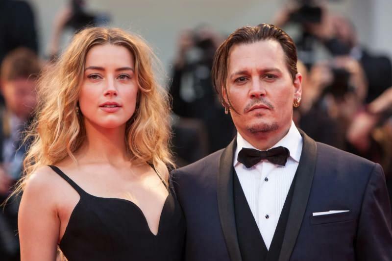 Johnny Depp ja tema endine naine Amber Heard